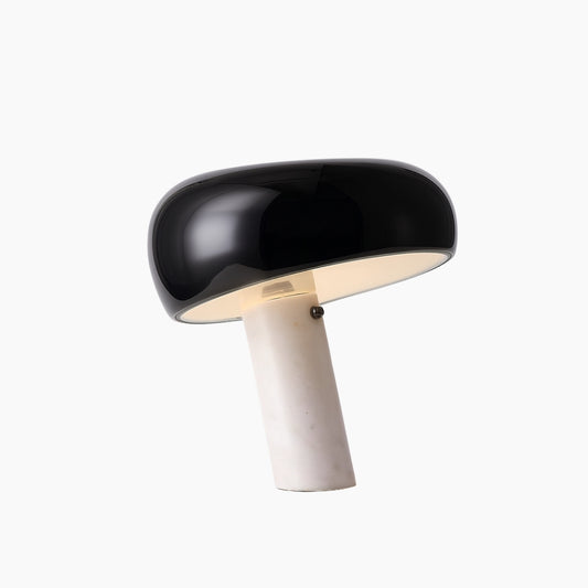Mushroom Bordslampa Svart marmor