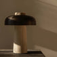 Reverse Table Lamp Travertine