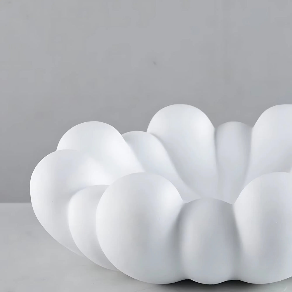 Large Cloud Petal Skål